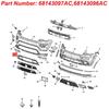 2pcs Front Bumper Lower Filler Panel For Grand Cherokee 2014-2020 68143096AC