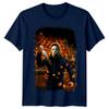 Halloween (1978) T-shirt geïnspireerd op filmaffiche Retro 80s T-shirt