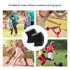 Kids Protective Knee Pads Padded Sponge Brace Knee Guards for Volleyball Football Dance