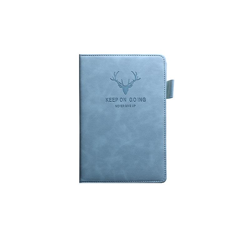 Deer Head Buckle A5 Notebook - Business Thick Notepad for Meeting Minutes