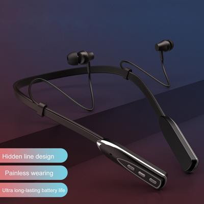 Auriculares BL-01 Intraurales Resistentes al Sudor ABS Inalámbricos con Colgante para el Cuello Estéreo Compatible con Bluetooth 5.0 para Deportes