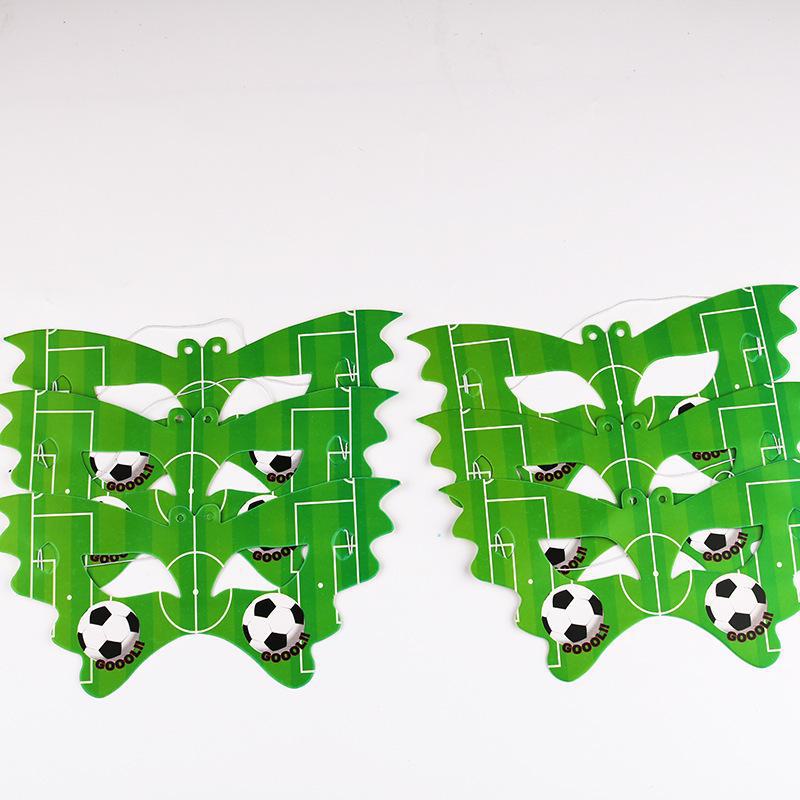 Hot-Selling Cartoon Kids' Birthday Party Football Pattern Set