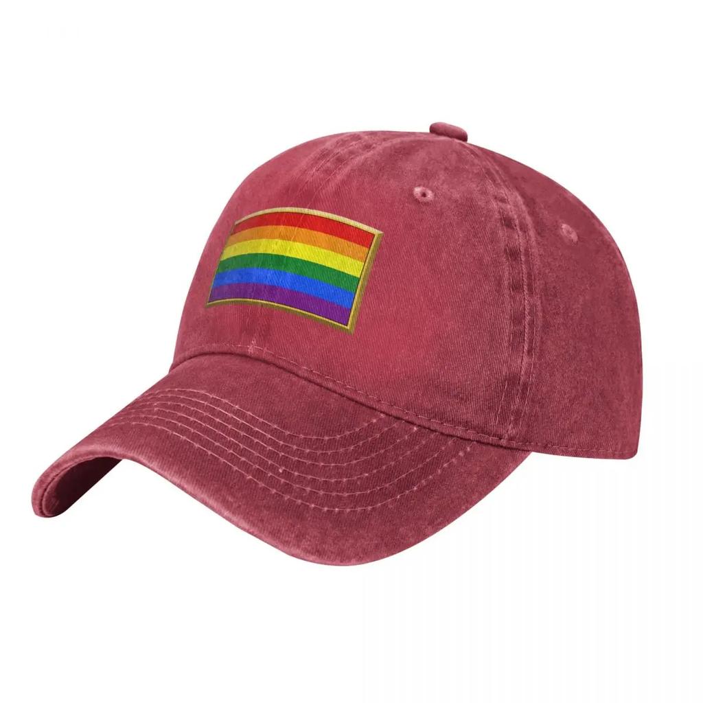 RAINBOW FLAG Gifts Products Baseball Cap Hip Hop Hat Beach Beach Luxury Brand Hats Women Unisexs