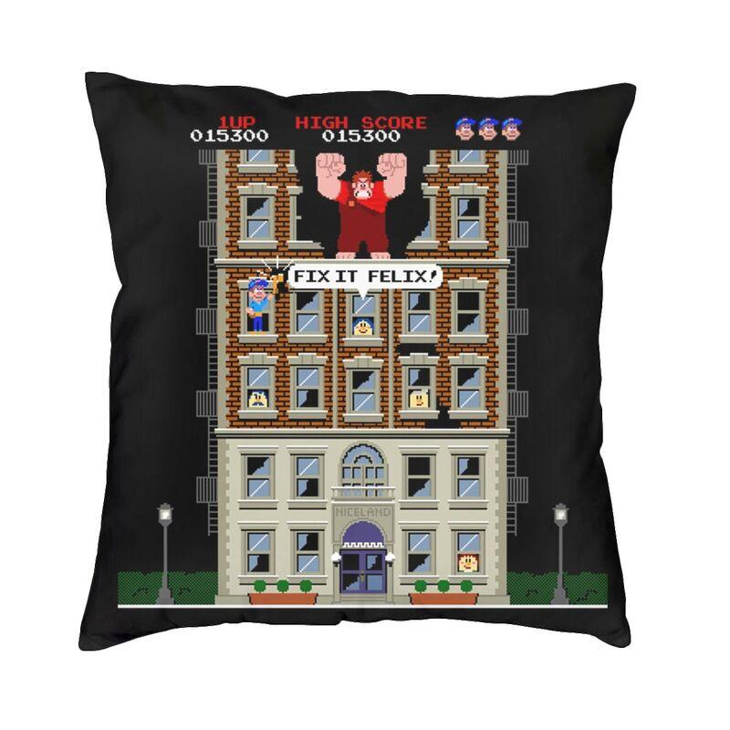 

Аркадный Donkey Kong чехол для подушки для видеоигр 40x40 см FC консоль мягкая бархатная милая наволочка для автомобильного дивана 30x30cm 12x12in