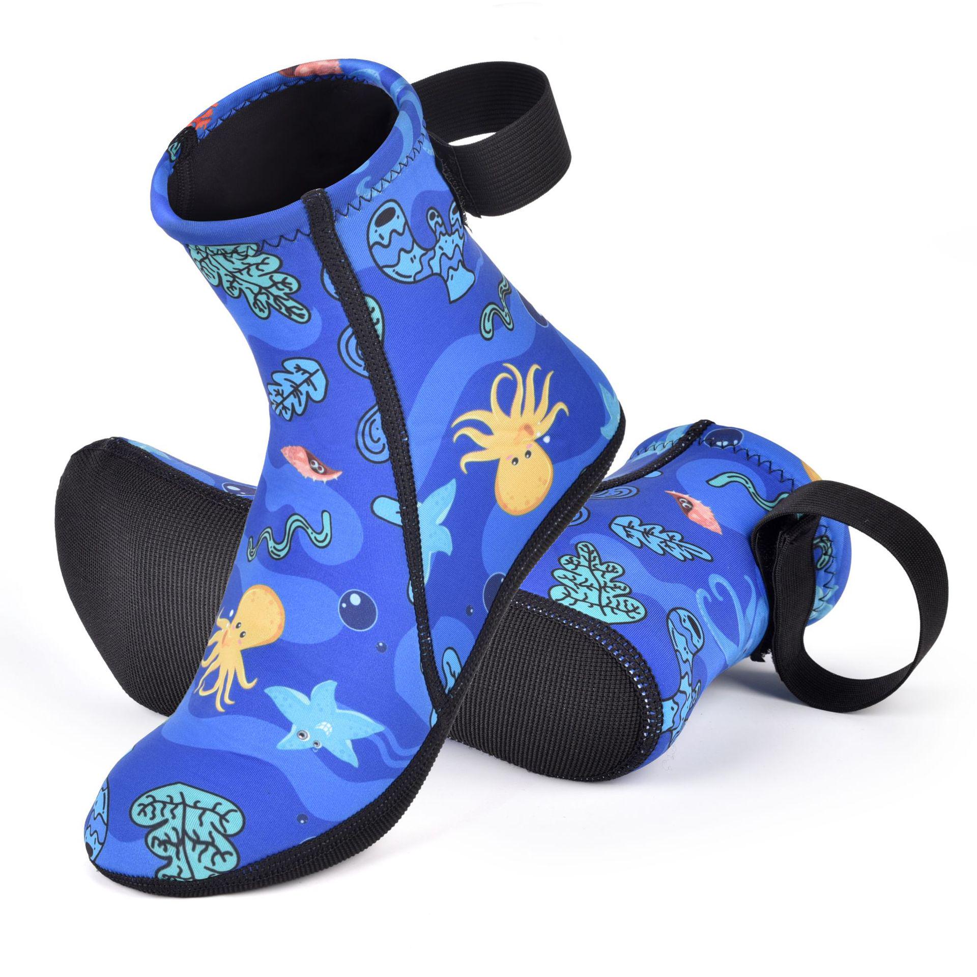 3mm Kids  Diving Socks: Warm, Anti-Cut Beach & Water Socks for Swimming & Trekking 31-33