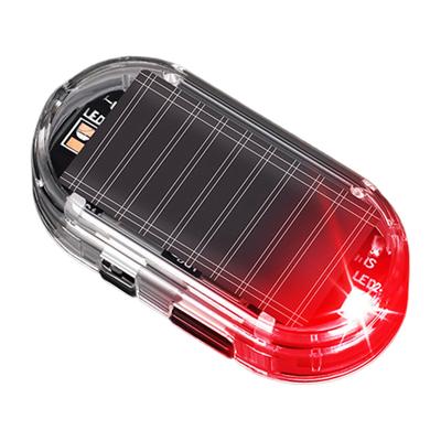 Solarna lampka alarmowa samochodowa, Samochodowa lampka ostrzegawcza LED, Samochodowa lampka ostrzegawcza, LEDowe migające zabezpieczenie