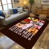 Version: Melody Passion carpet floor mats Living room and bedroom mats Christmas gifts Art Dormitory decoration