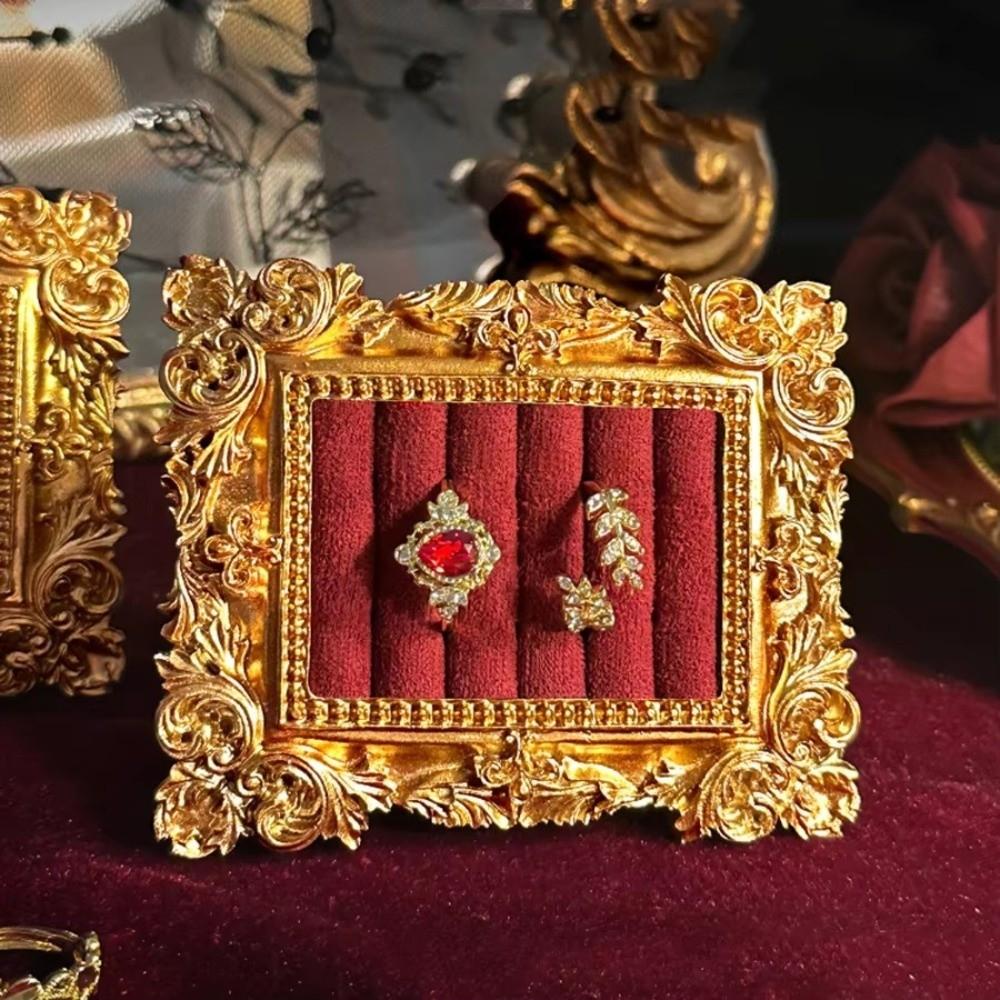 Velvet Jewelry Display Stand Resin Jewelry storage frame Photography Display Item Prop