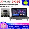 Android  Head Unit For Mitsubishi Eclipse Cross 2017 - 2021 Carplay Auto Car Radio Multimedia Video Player Navigation GPS 4G WIFI QLED