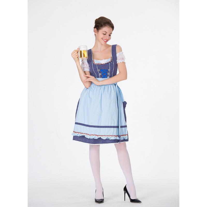 Adult Ladies Oktoberfest Costume Beer Girl Dress Stage Performance Costume Maid Costume Set