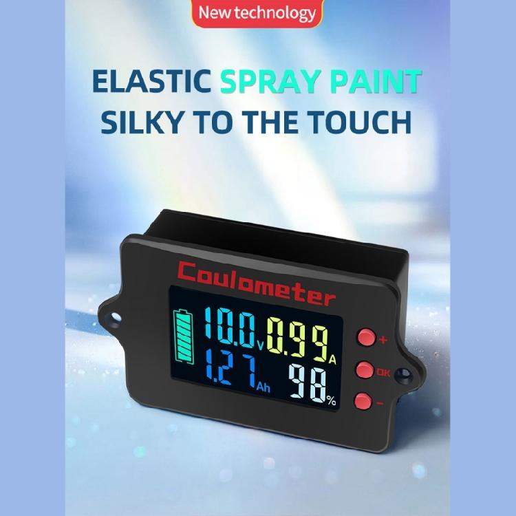 Accurate 8-120V Battery Tester Coulomb Meter Lithium Battery Counter with Splitter Sampler Low Power Consumption