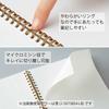Kokuyo Sooofa Soft Ring Notebook A5 Irregular 4mm Graph Paper Pink S-SV738S4-P