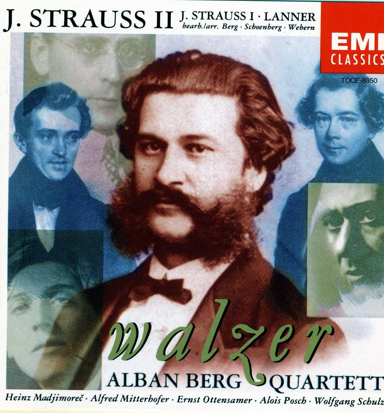 

CD АЛЬБАН БЕРГ КВАРТЕТ, ЛАННЕР, Й. STRA - Коллекция вальсов и полек TOCE8350 Япония ОбиКлассика Б/У