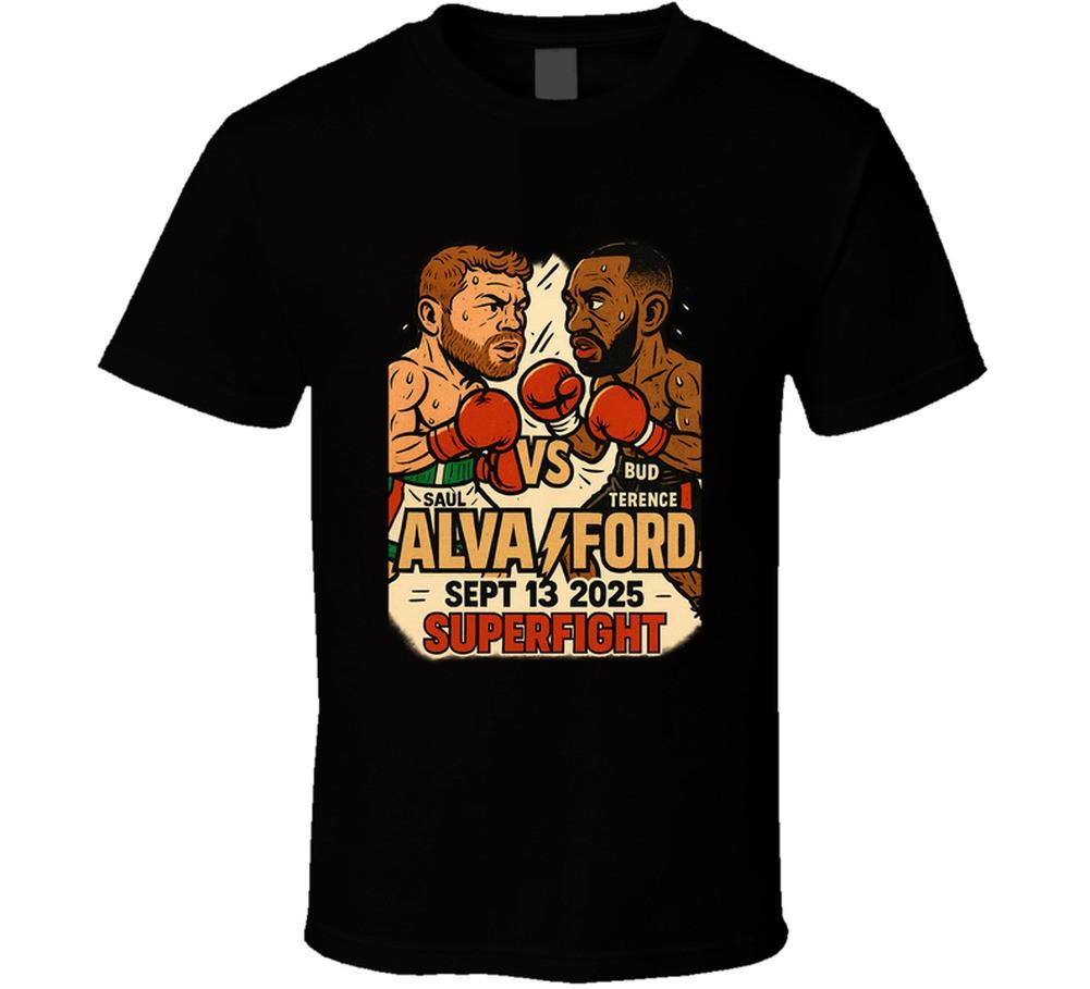

Canelo Álvarez Terence Crawford Fight Card T Shirt Mens Womens Tees Top 4XL