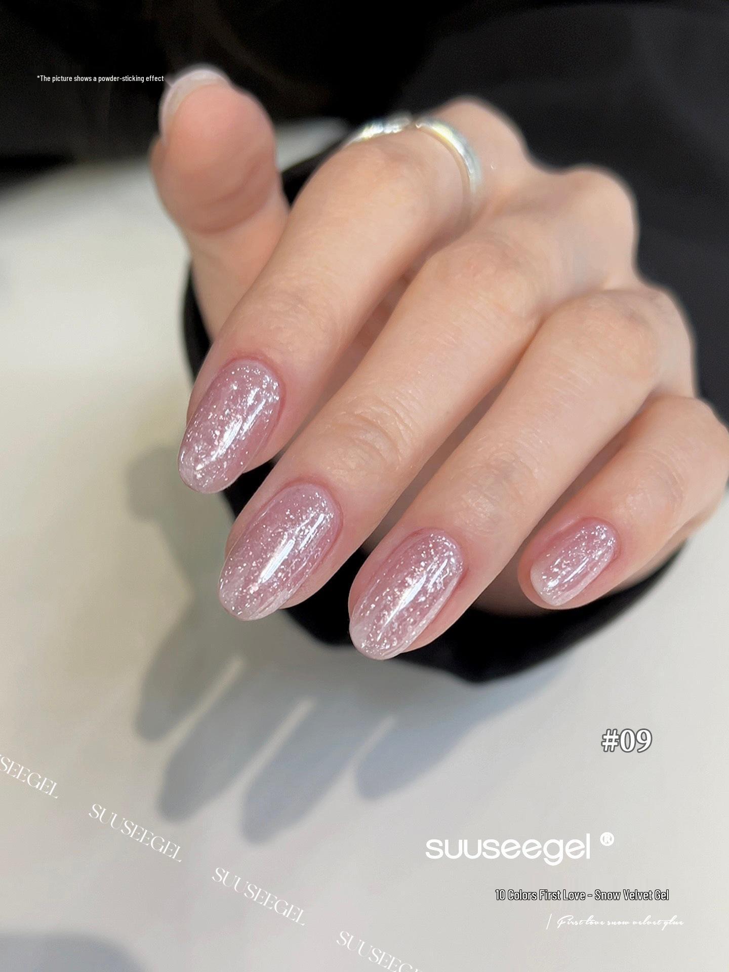 

2026 First Love Snow Velvet Gel: 10-Color Nail Polish for Spring/Summer