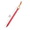 10Pcs Canopys Stake Aluminiums Alloys Tent Peg Yard Lawn Peg Outdoor Camping Stake for Fixings Tent Tarps Awnings Pad
