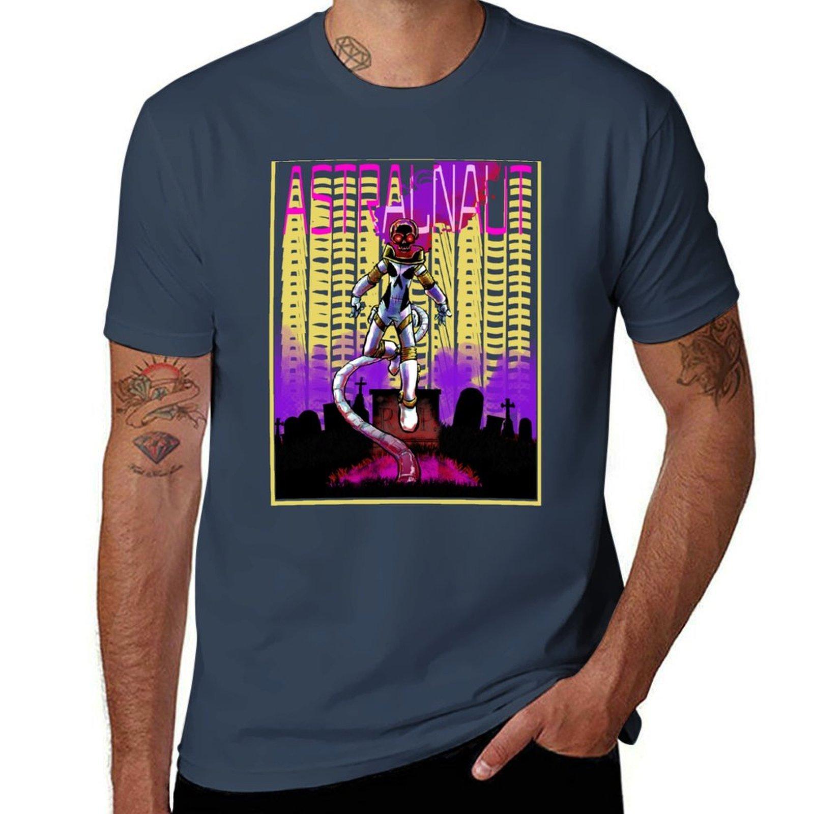 Astralnaut Tshirt High Elasticity Sports Tee Shirt S