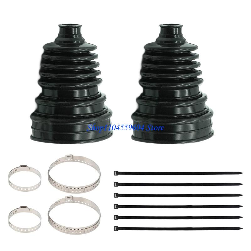12QM CV Joint Dust Boot Silicone Universal Front Axles Constant Velocities Joint Boot чёрный