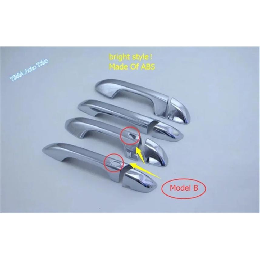 Door Pull Doorknob Handle Catch Decor Protect Cover Trim For KIA Sportage 2016 - 2018 Exterior Modified Chrome Car Accessories