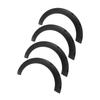 4pcs Wheel Eyebrow Protector Guard Flexible Widened Wheel Arches Lips Universal Car Accessory