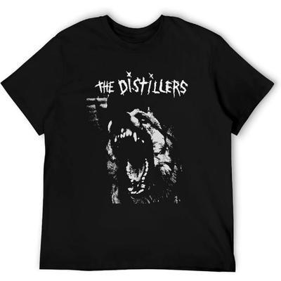 3XxWML The Distillers Band Schwarzes T-Shirt Schwarz