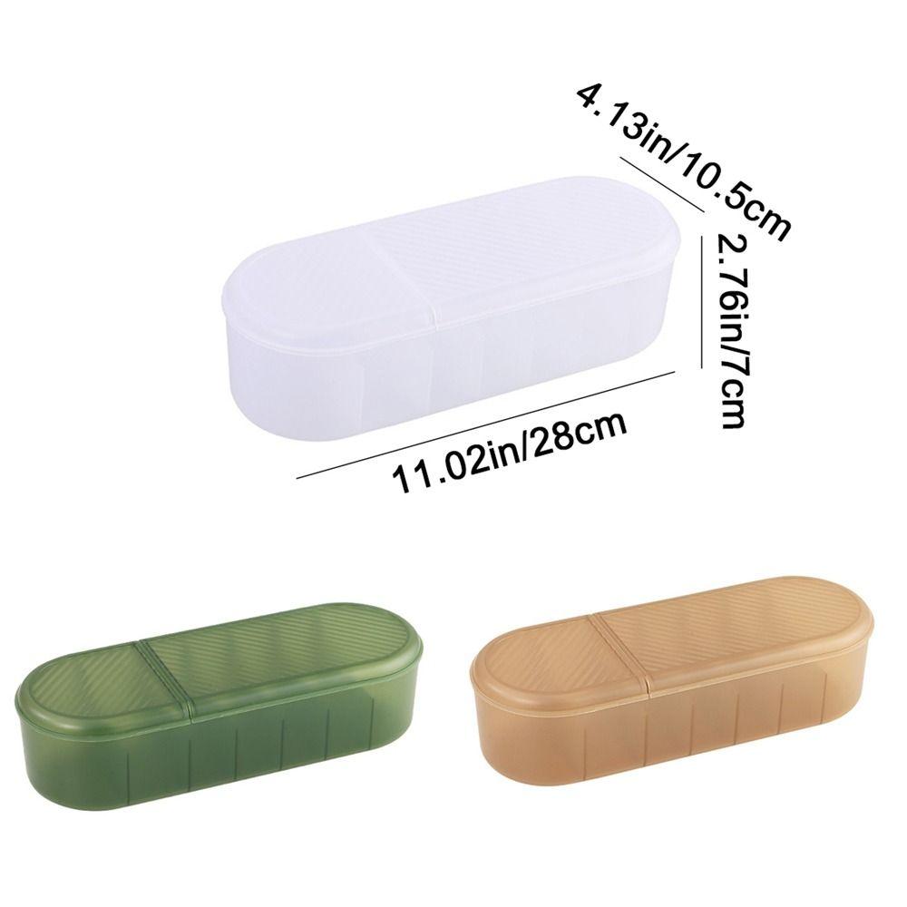 Large Capacity Data Line Storage Container Plastic Power Cord Sundries Organizer  Desktop