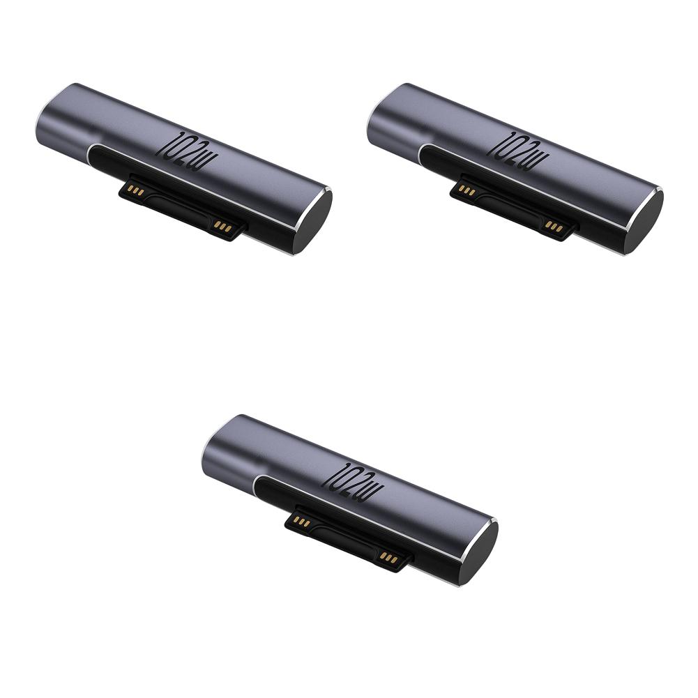 3/5Pcs PD Fast Charging USB C Power Supply Charger Adapter For Microsoft Surface Pro 8 7 6 5 4 Go Book Tablet Converter Charger