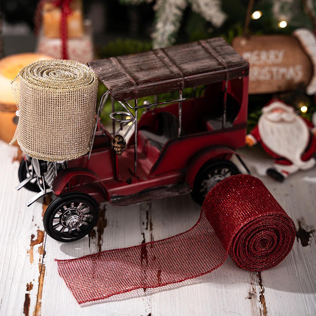 5m Ribbon Christmas Ribbon Christmas Tree Decoration Ribbon Gift Decoration Ribbon