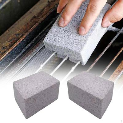 2Pcs BBQ Grill Cleaner Bricks, Cleaning Tool Heavy Duty Pumice Stone