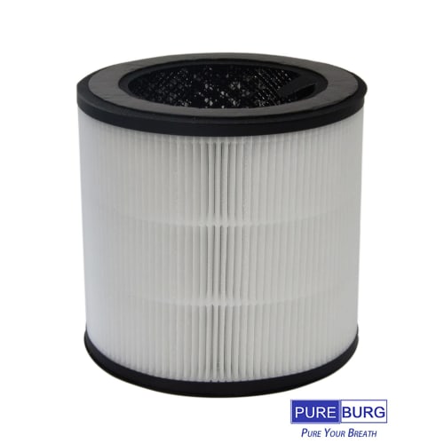 PUREBURG Replacement True HEPA Filter Compatible with PHILIPS AC0850/85 AC0850 800 Series Air Purifier, Part Number FY0293/30, AC0830 AC0820 AC0820 AC