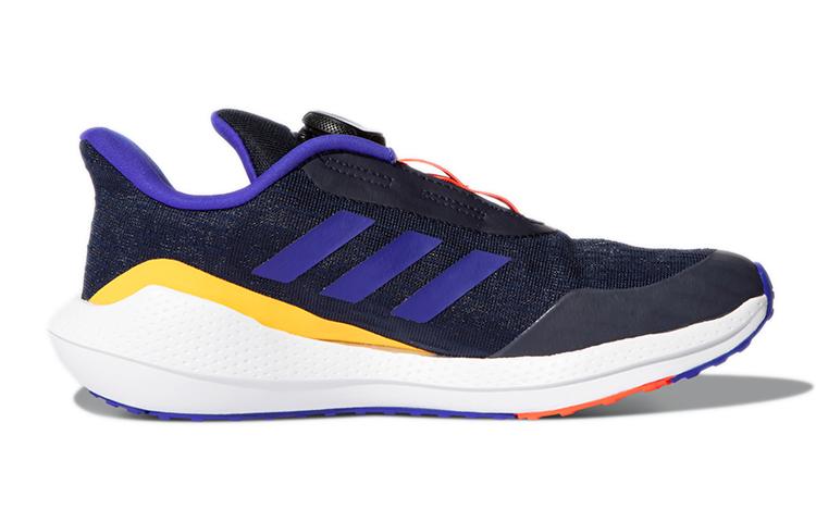 Adidas EQ21 Run Comfortable And Breathable Abrasion Resistant Low top Kids' Running Shoes Dark Blue Kids' FZ5420