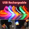 Outdoor Night Running Armband USB Rechargeable LED Light Sports Safety Belt Arm Leg Warning Wristband Cycling Bike Bicycle Light 7