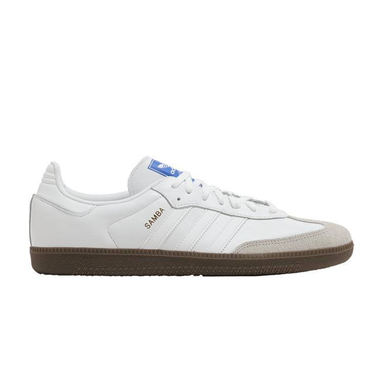 adidas Samba Cloud White Blue Gum 40