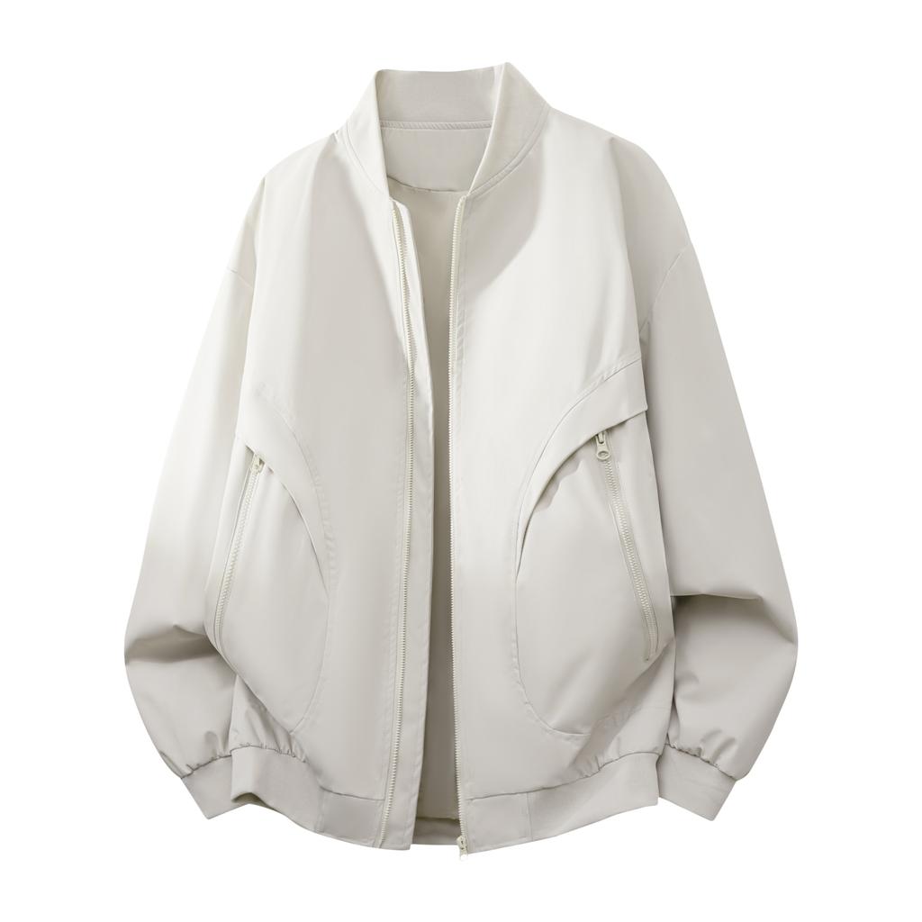 Jacket Men's Baseball Uniform Cotton Coat Men's Coat Loose Warm Top