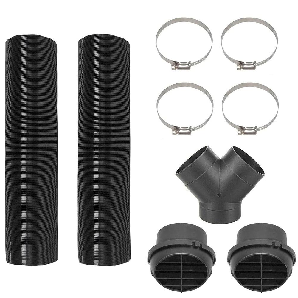 75mm Auto Heizung Y Zweig Stecker Rohr Kanal Warme Luft Outlet Für Webasto Eberspacher Propex Parkplatz Diesel Heizung