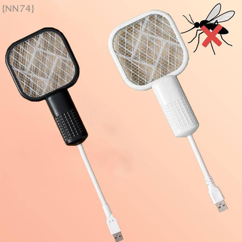 Electric Mosquito Swatter UV Light Bug Zapper Rechargeable Fly Killer Insect Racket Portable Outdoor Pest Control For Camping