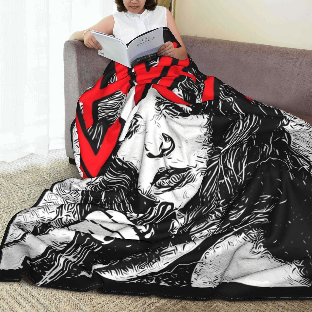 Buffy the Vampire Slayer Kuscheldecke für das Sofa Horrorfilm Weiche Flauschige Plüschdecke Mehrere Größen Tagesdecken für Alle Jahreszeiten