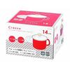 Pearl Metal Enamel Cook Pot, Deep, 14cm, Red, Induction Compatible, Classo HB-5365