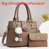 Oversized Pu Crossbody Bag With Multiple Compartments For Daily Wear
