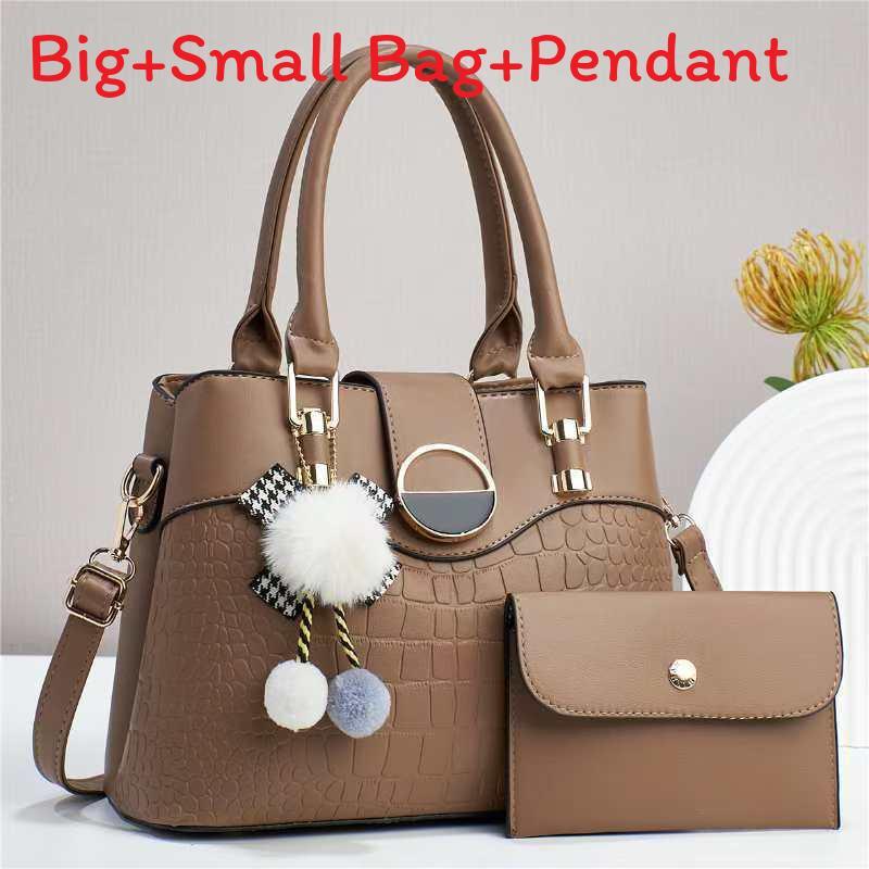 Oversized Pu Crossbody Bag With Multiple Compartments For Daily Wear