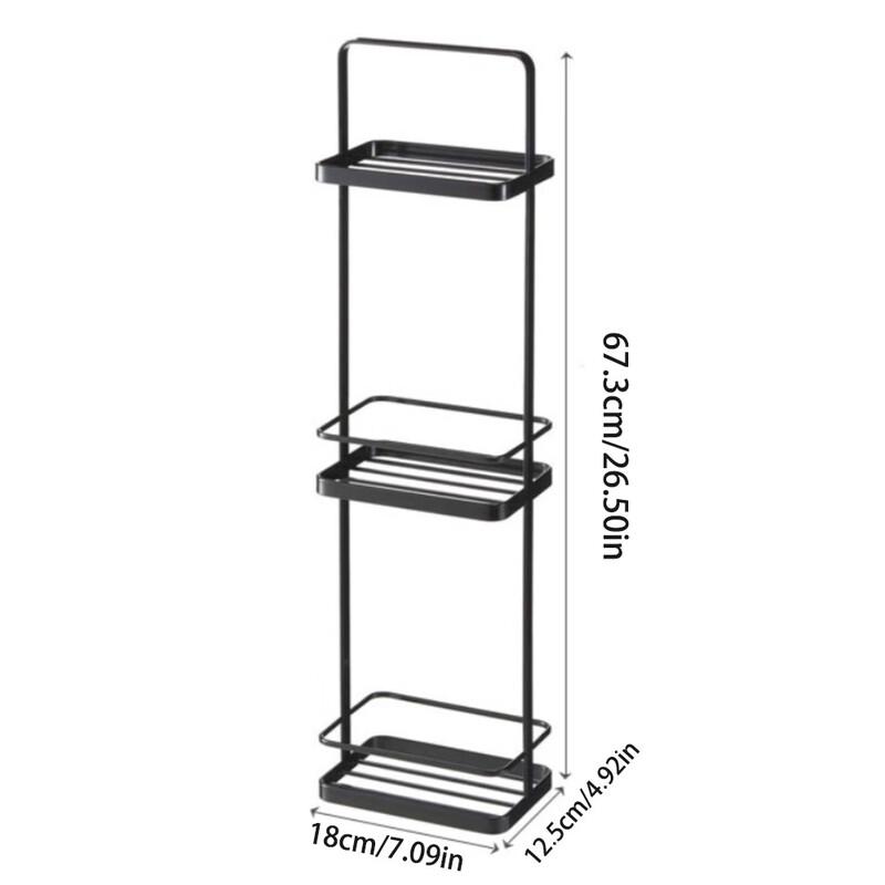 Miflame 3-Tier Floor Storage Rack