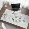 Desk Mat Protective Mat Table Delicate Leaves Watercolor 120X60 Cm