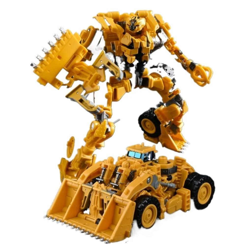 AOYI 8 IN 1 Big Size Devastator Transformation Toys Robot KO GT Action Figure Excavator Hook Crane Scraper Model Kid Gift DD04