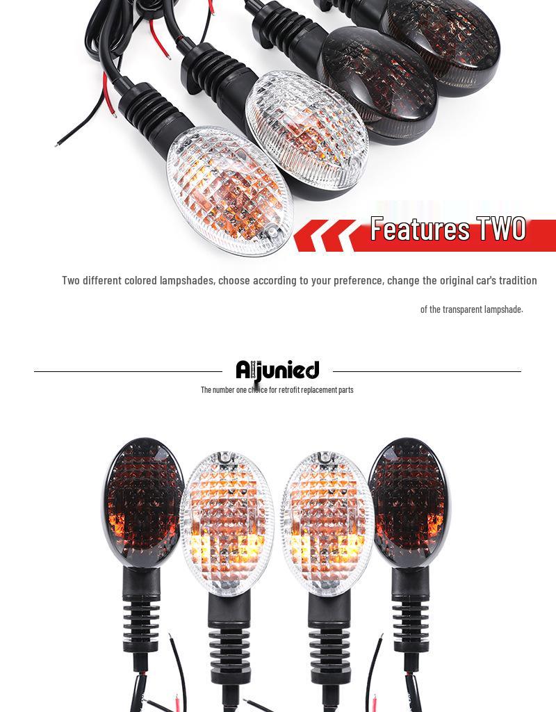 KLX230 KLR650 XT660X Motorcycle Headlight & Signal Modification Kit