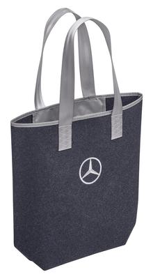 [Mercedes-Benz Collection] Echte Einkaufstasche Sitzgurtgriff Dunkelblau