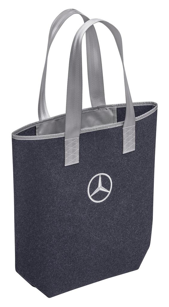 [Mercedes-Benz Collection] Genuine Shopping Bag Seat Belt Handle Dark Blue