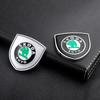 Car Styling 3D Meta Auto Door Shield Emblem Car Body Badge Sticker for Skoda Octavia MK2 MK1 2 3 A5 A7 A8 Fabia Karoq Superb Rapid Kamiq