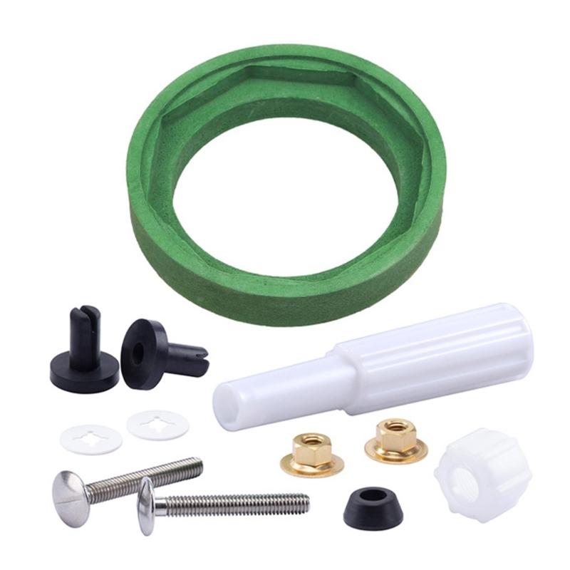 Toilet Tank to Bowl Coupling Kits 3Inch Toilet Tank Replacement Kits Toilet Tank Gasket Angle Seal Washer Leakproof 1