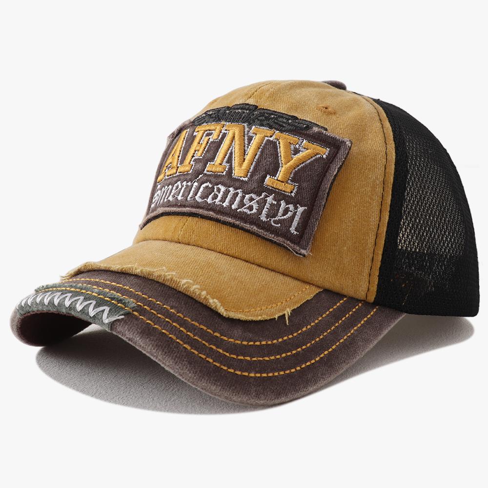 

Men And Women Mesh Air Permeable Baseball Cap Outdoor Use Letter Print Embroidery Fishing Hats Sunscreen Cap Snapback Trucker Cap Latest Designer