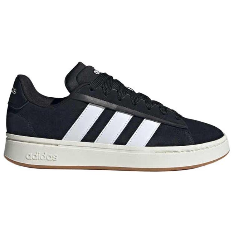 Adidas Grand Court Alpha Black White Gum Men Sneakers Core-Black Cloud-White JR0543